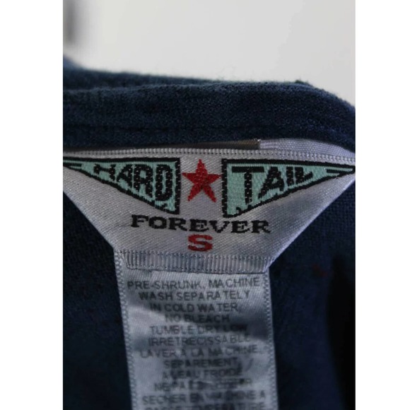 Hard Tail Tie Dye Print 3/4 Sleeve Blouse - Picture 5 of 5